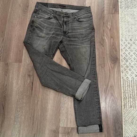 Grey Nudie Jeans, size 34" x 34" - Picture 5 of 8